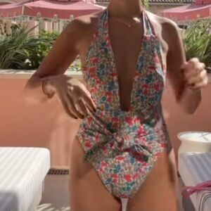 Montce One Piece Swimsuit + Hair Bow